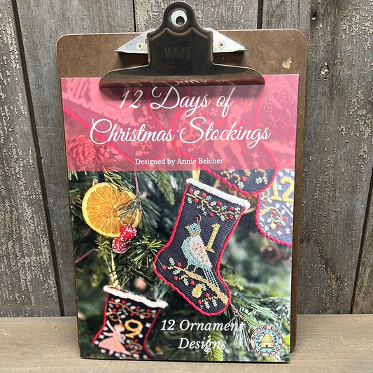 Pattern, CS, 12 DAYS OF CHRISTMAS STOCKINGS
