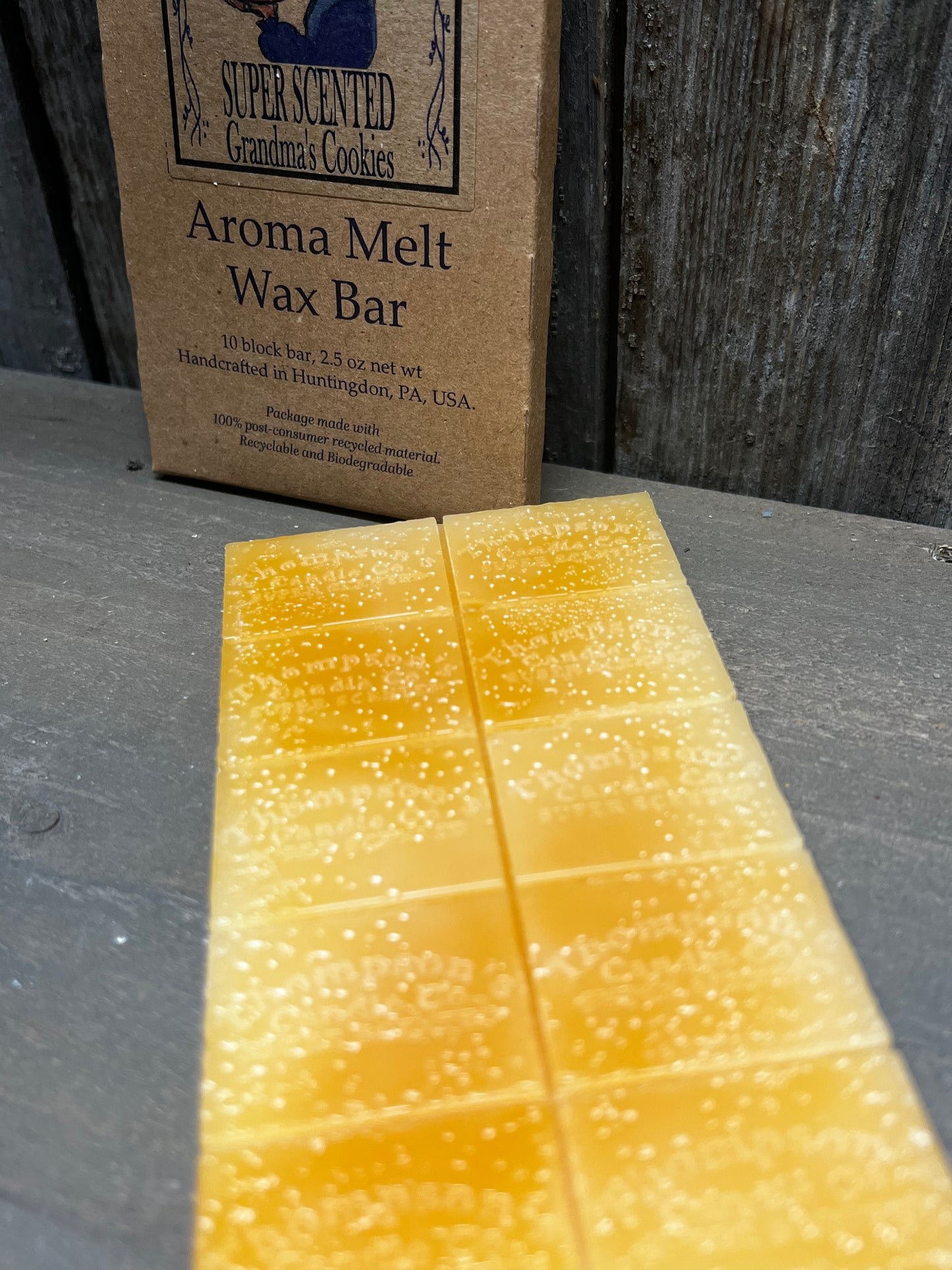 Wax Bar, 2.5 ounce, GRANDMA'S COOKIES