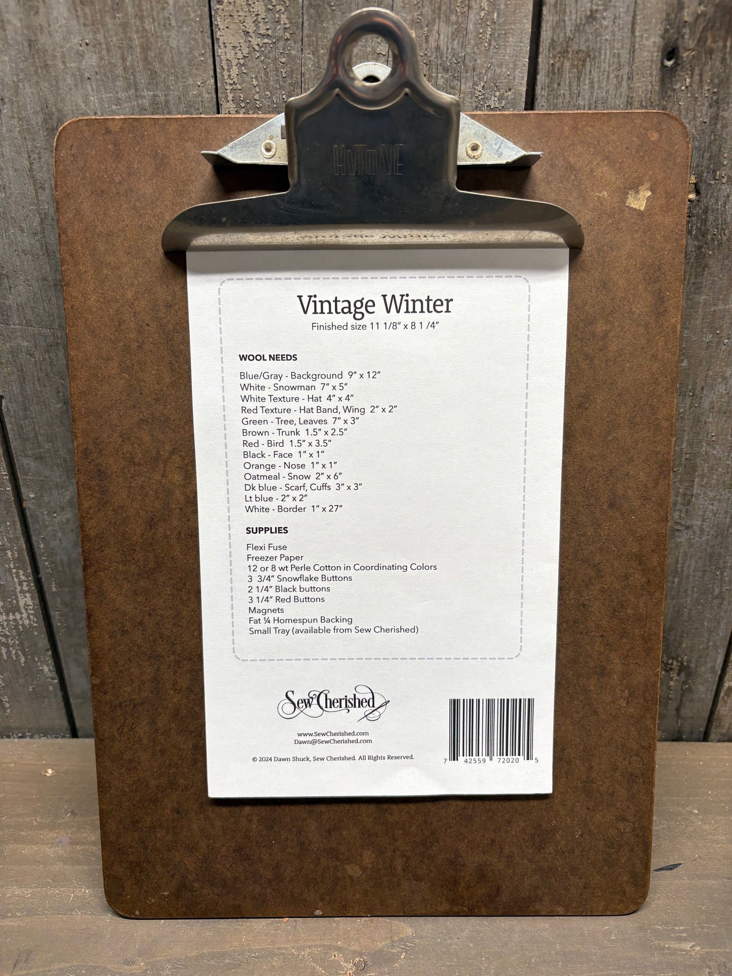 Pattern, WA, VINTAGE WINTER