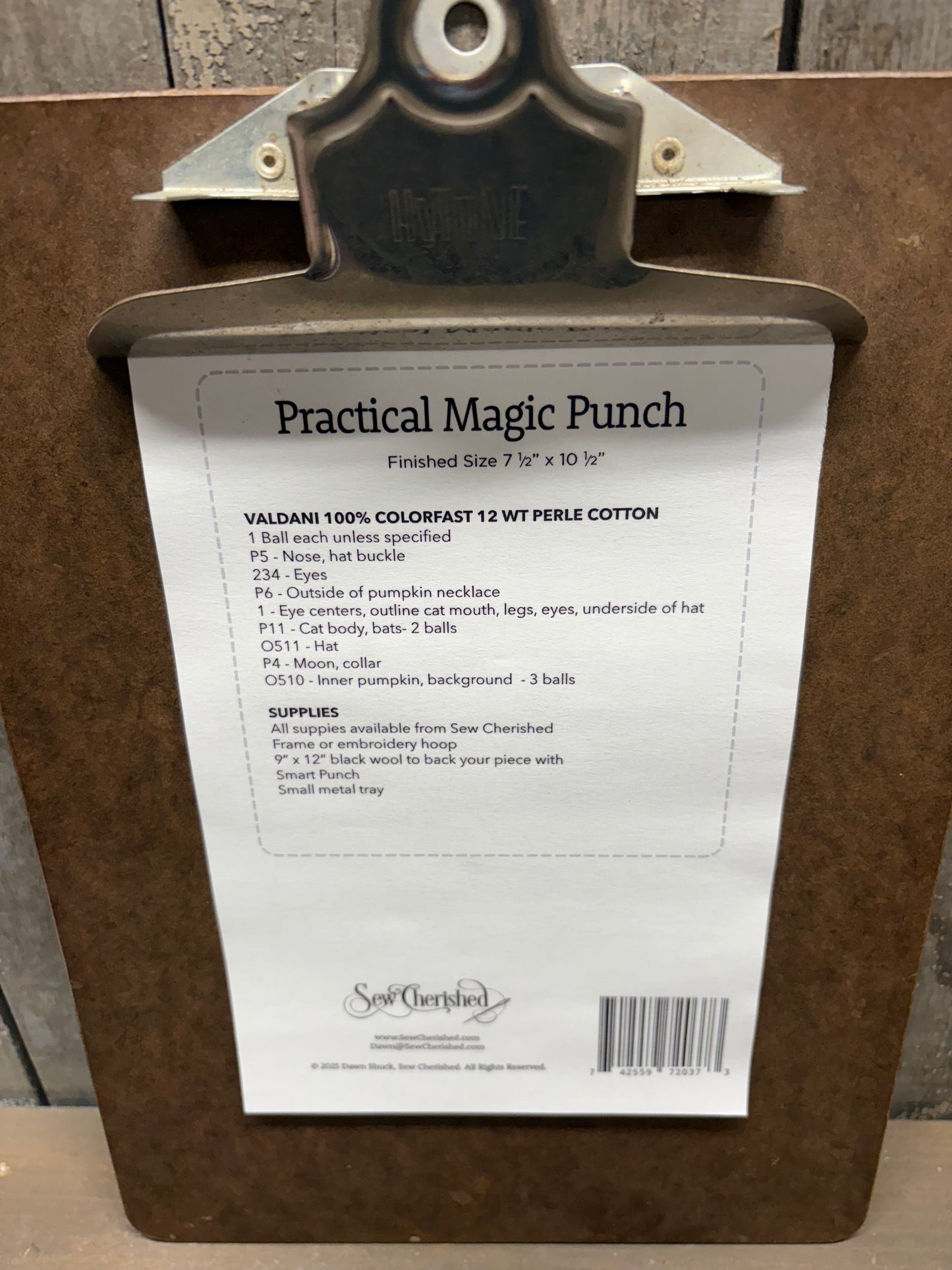 Pattern, PN, PRACTICAL MAGIC PUNCH