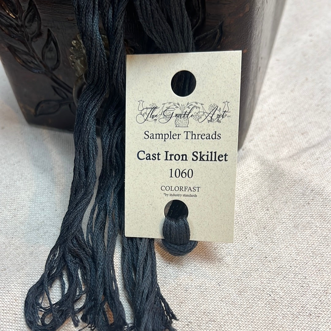 CAST IRON SKILLET, 1060, Sampler Threads