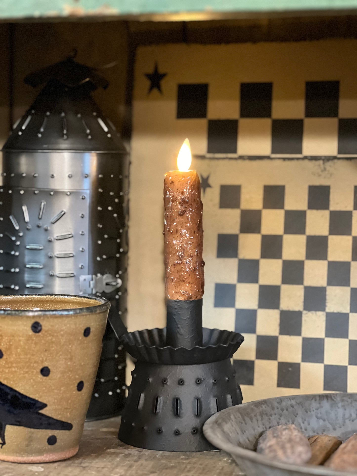 Taper, 5.5", BATTERY MOVING FLAME