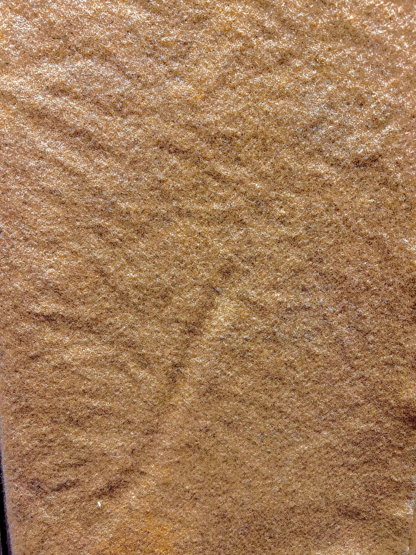 Hand Dyed Wool, Fat Quarter, APRICOT