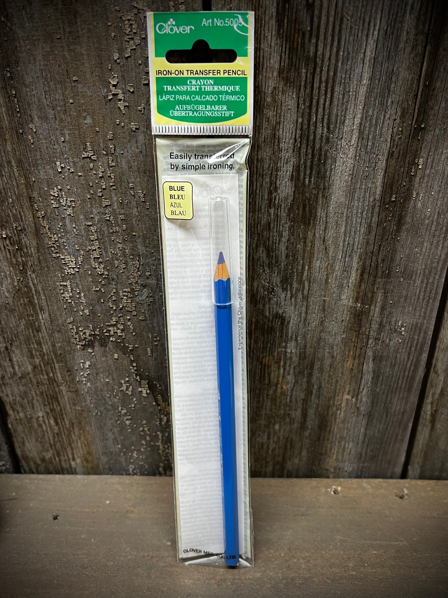 Iron-On Transfer Pencil, BLUE