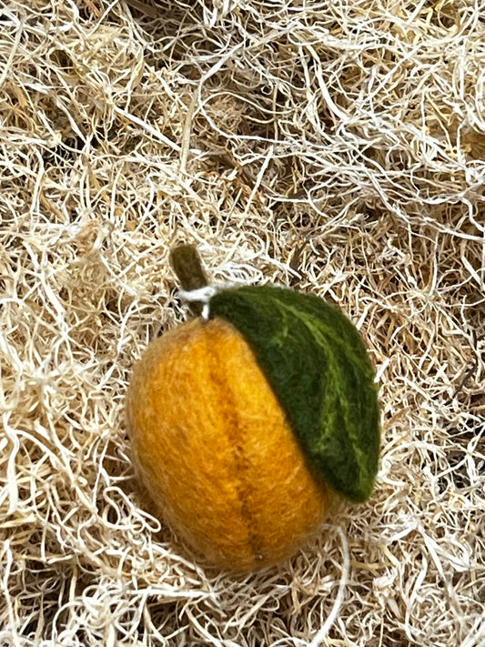 Fruit, Felted, PEACH