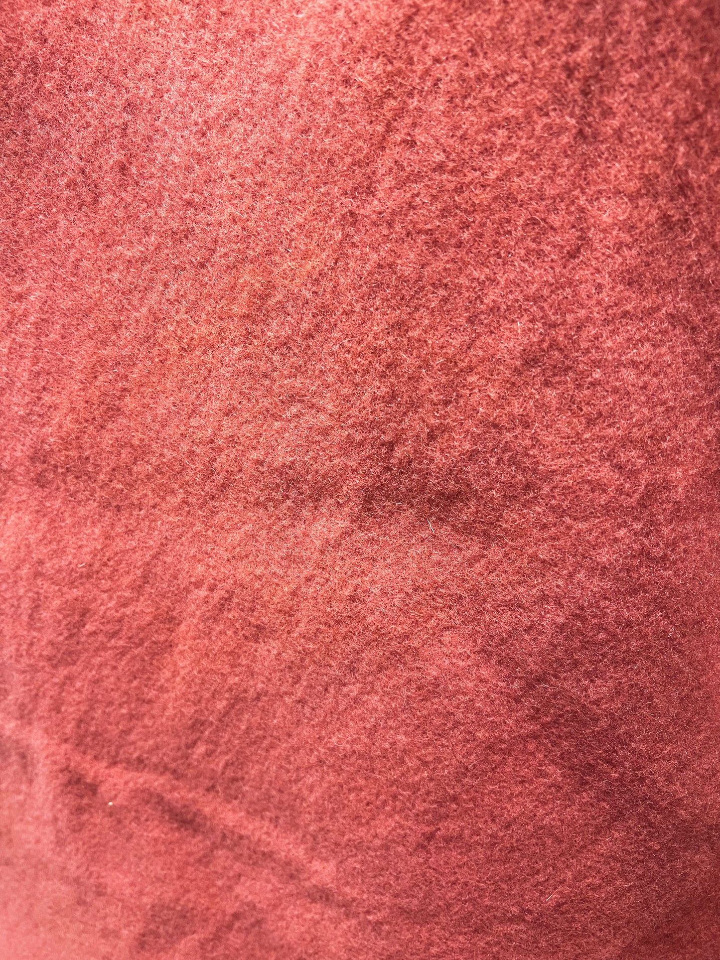 Hand Dyed Wool, Fat Quarter, CHEEKY PINK