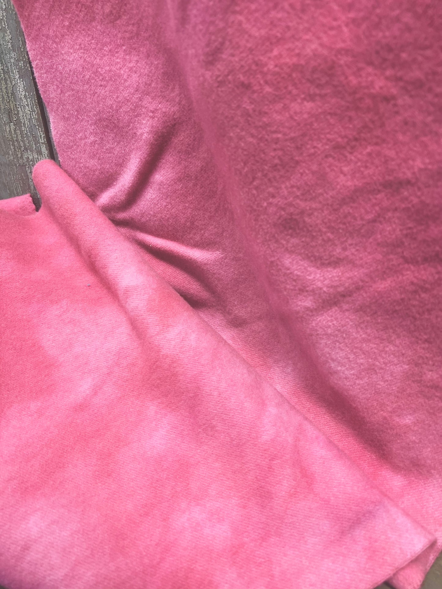Hand Dyed Wool, BLUSH