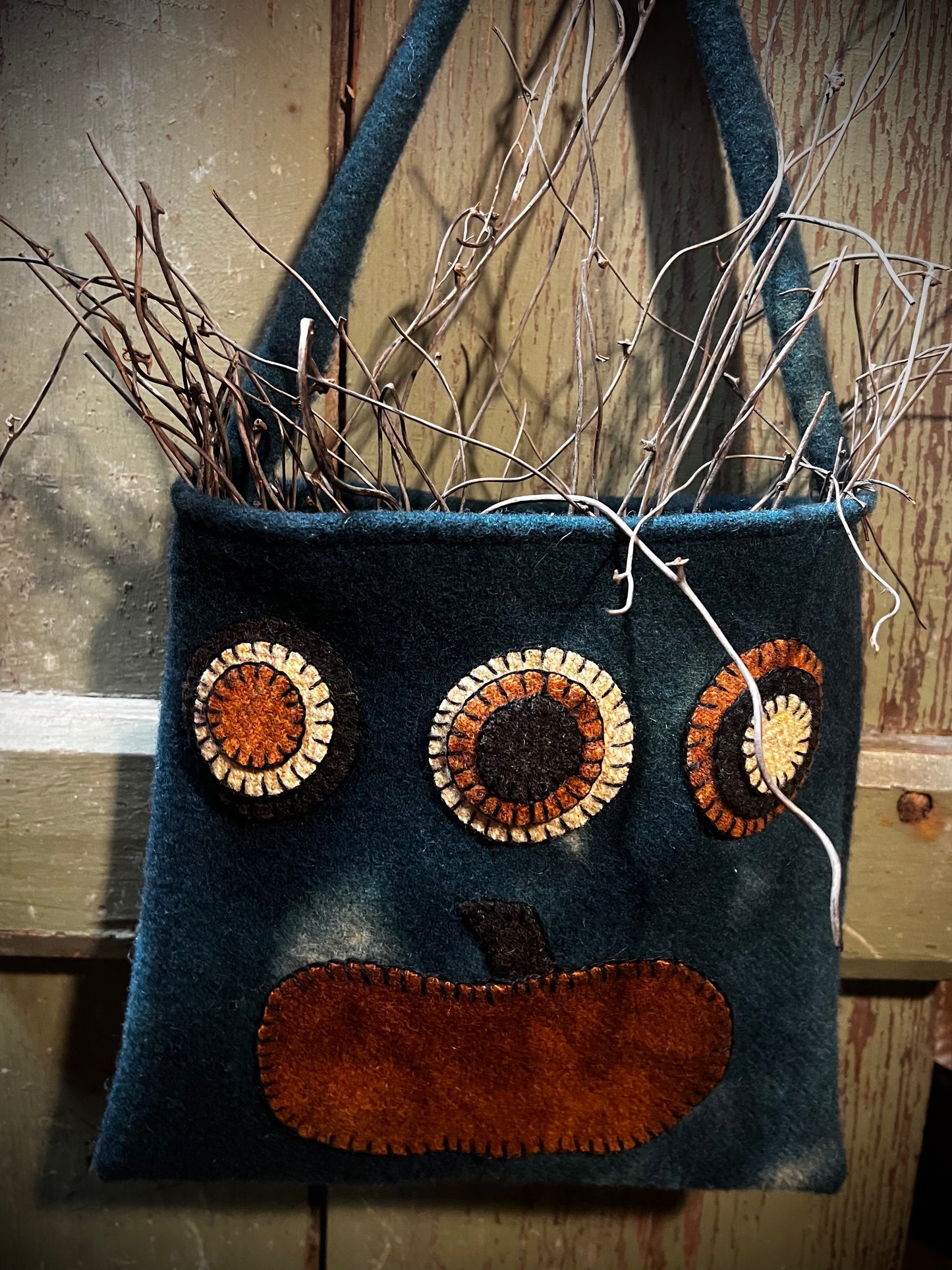 Pocket, Wool, PUMPKINS & PENNIES