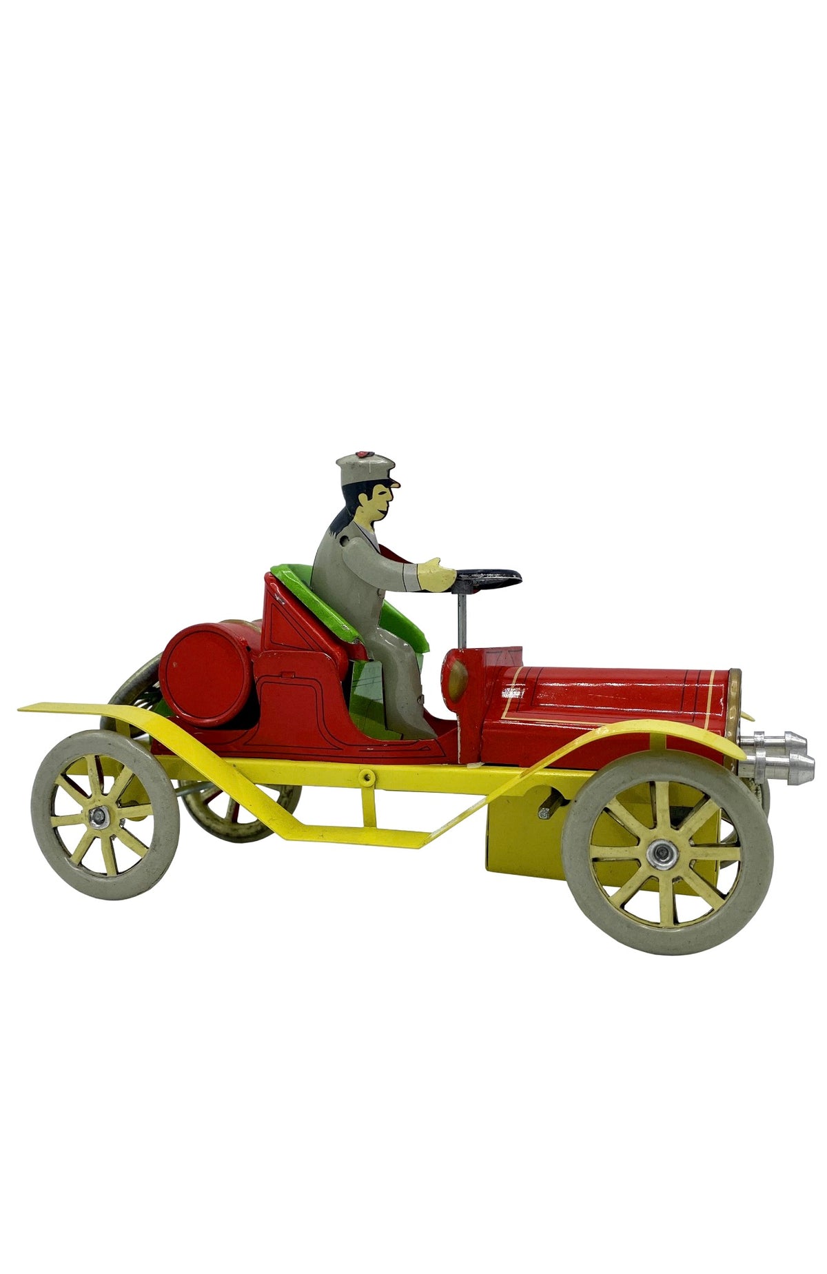 TIN WINDUP TOY, 7”, Car