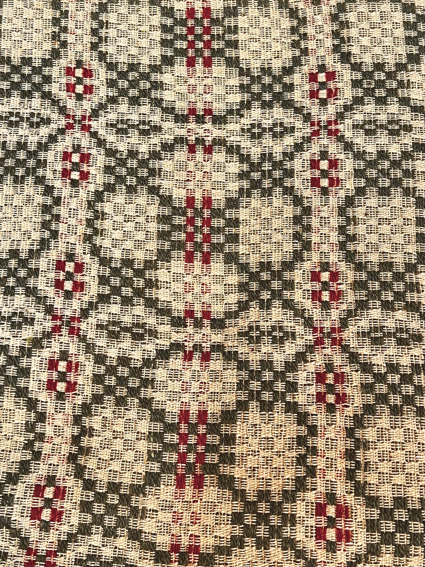 PATRIOT'S KNOT, Green/Tan/Red