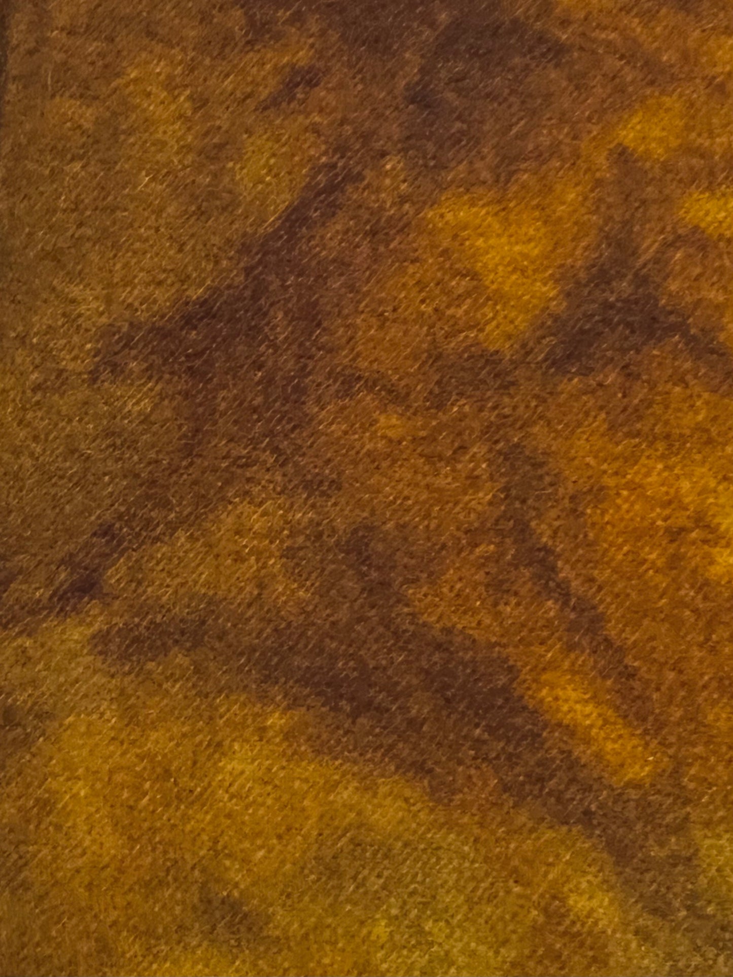 Hand Dyed Wool, Fat Quarter, RUSTY ROOF