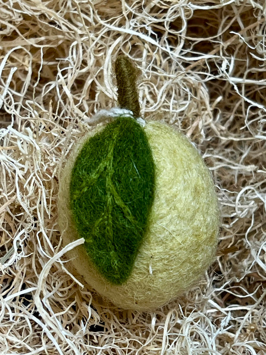 Fruit, Felted, LEMON