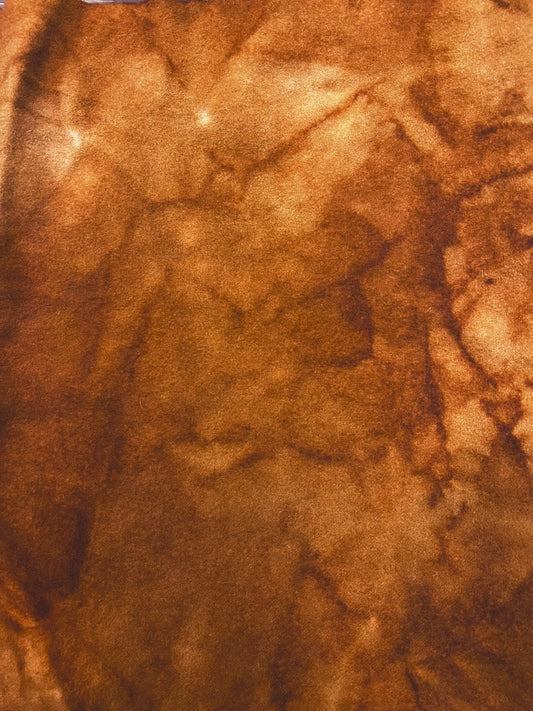 Hand Dyed Wool, Fat Quarter, REDWARE PLATE