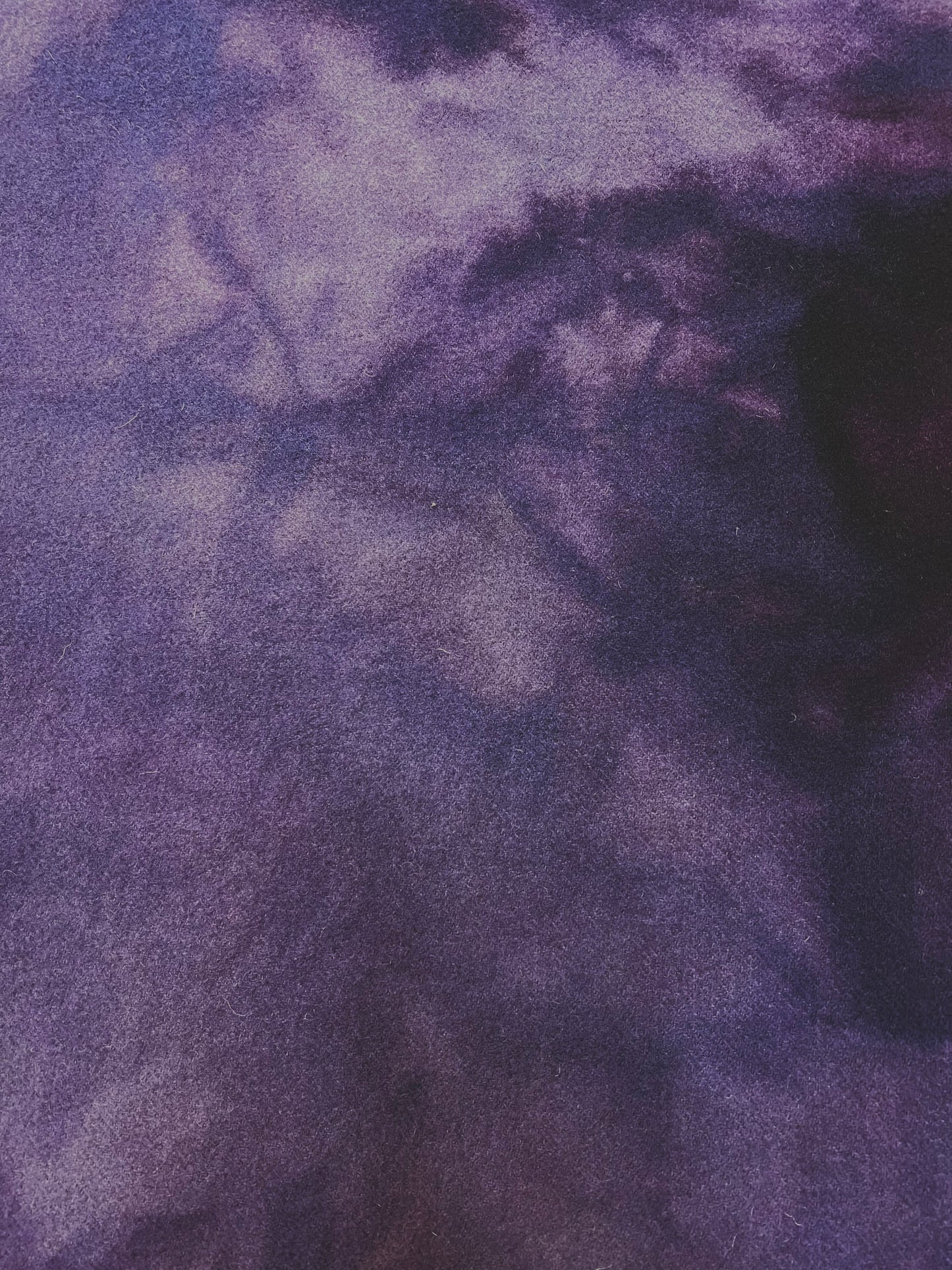 Hand Dyed Wool, 1/2 Yard, WILD PURPLE ORCHID