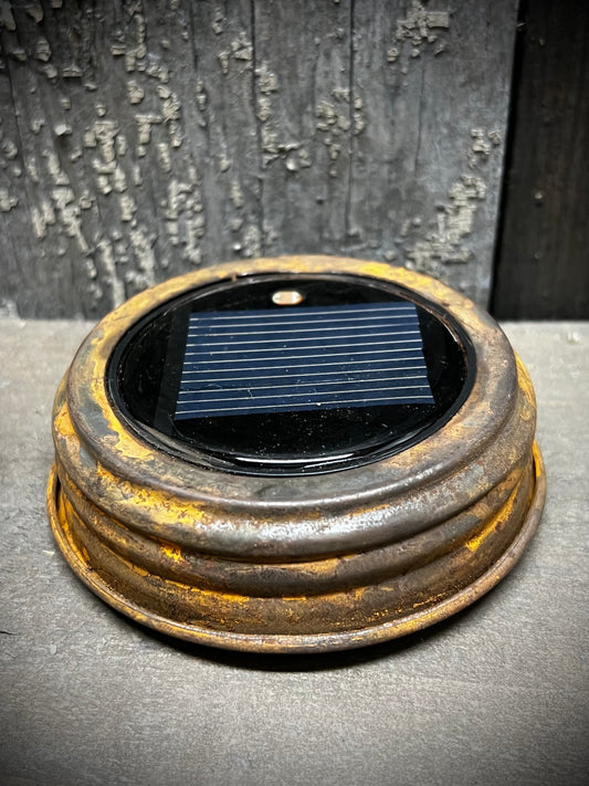 Jar Lid, Rusty, SOLAR