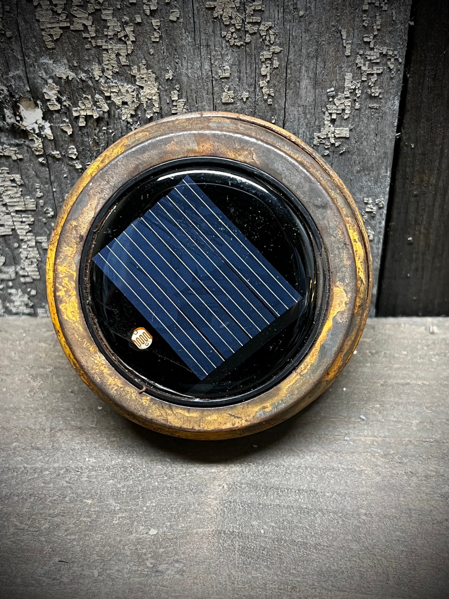 Jar Lid, Rusty, SOLAR