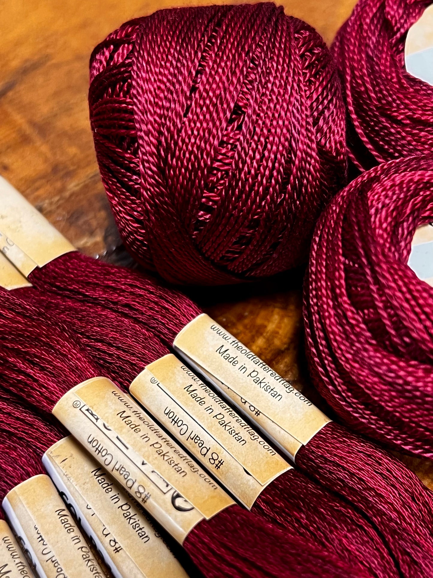 Thread, Old Tattered Flag, TURKEY RED