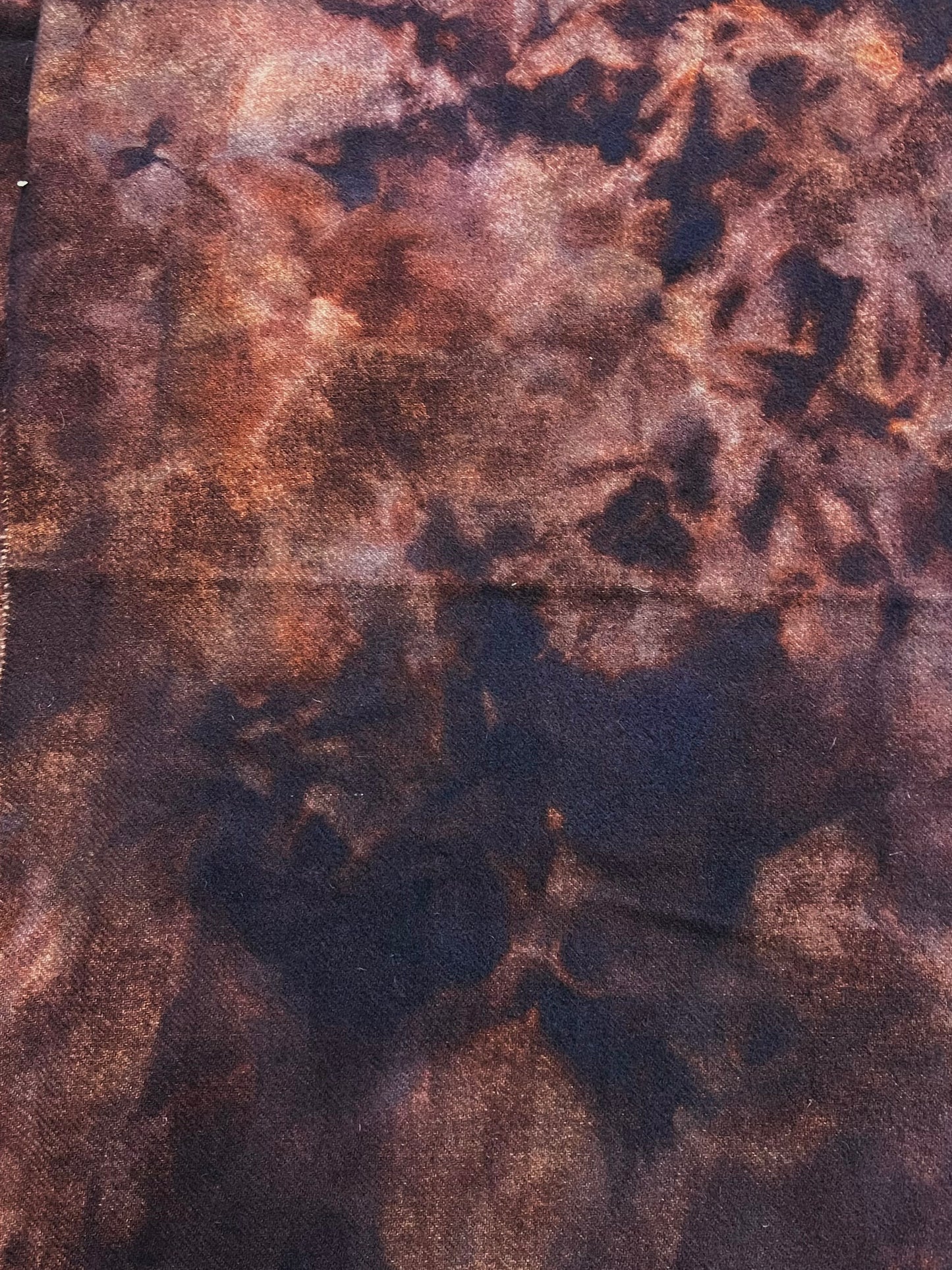 Hand Dyed Wool, Fat Quarter, CRANBERRY MUFFIN