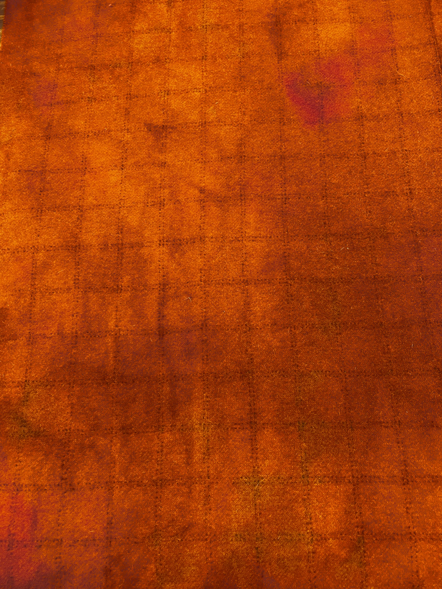 Hand Dyed Wool, 1/2 Yard, PUMPKIN PATCH