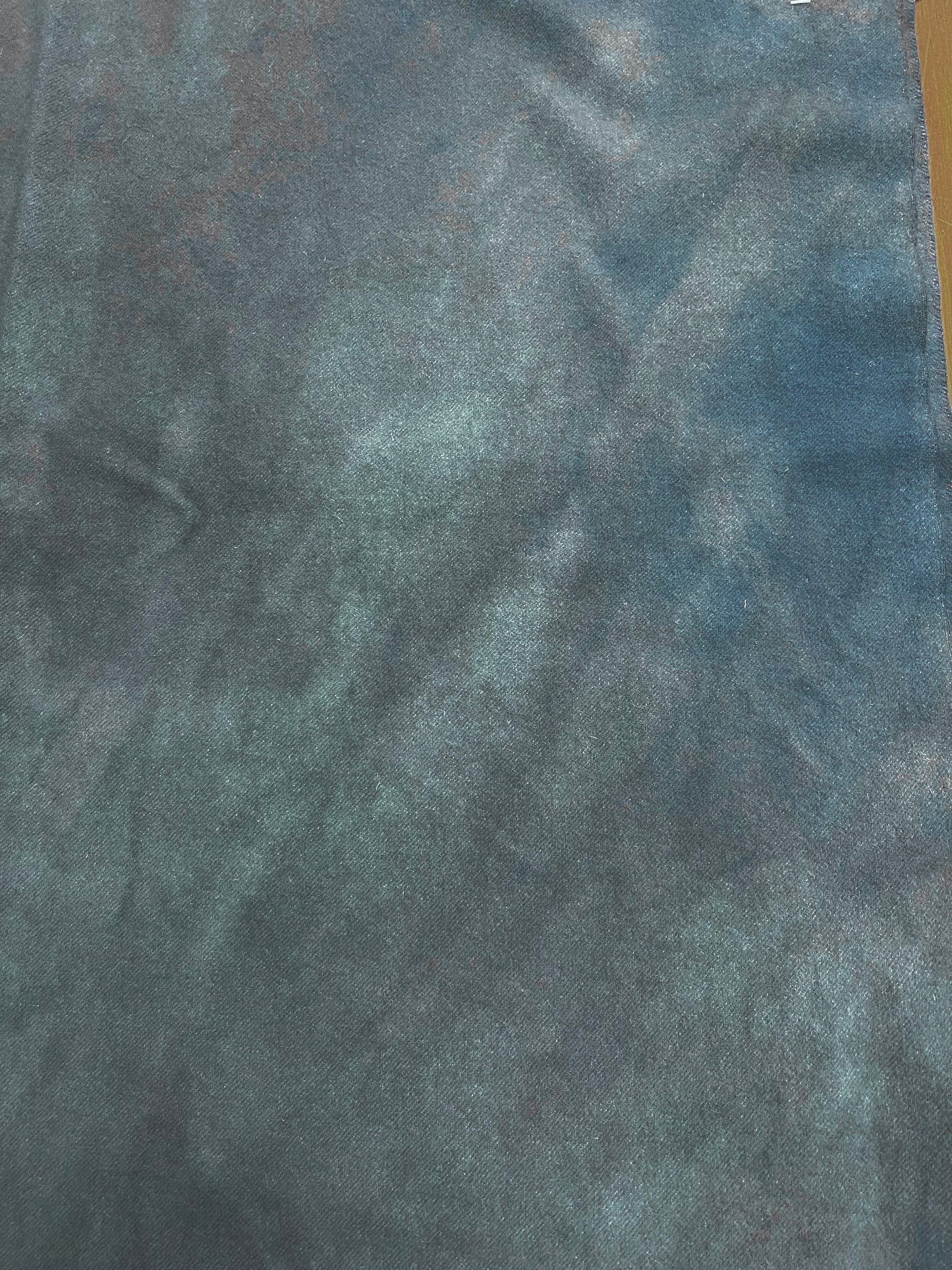 Hand Dyed Wool, Fat Quarter, ARCTIC BLUE