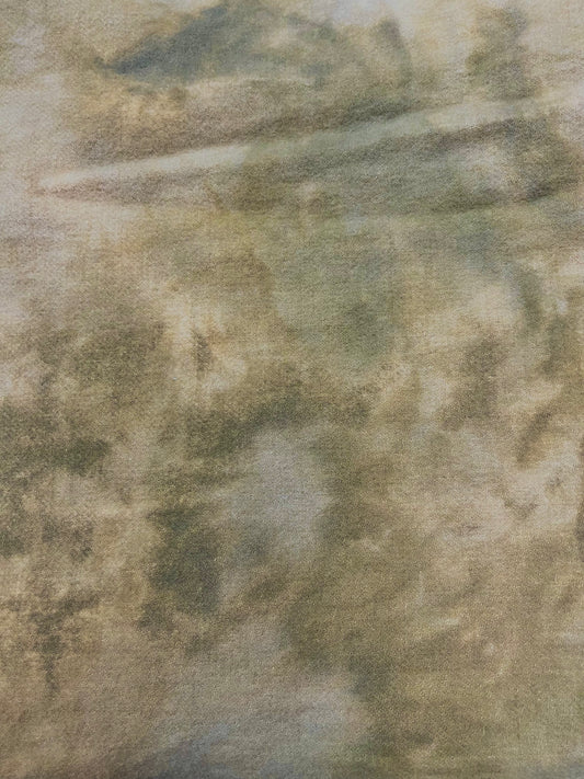 Hand Dyed Wool, 1/2 Yard, MUSHROOMS