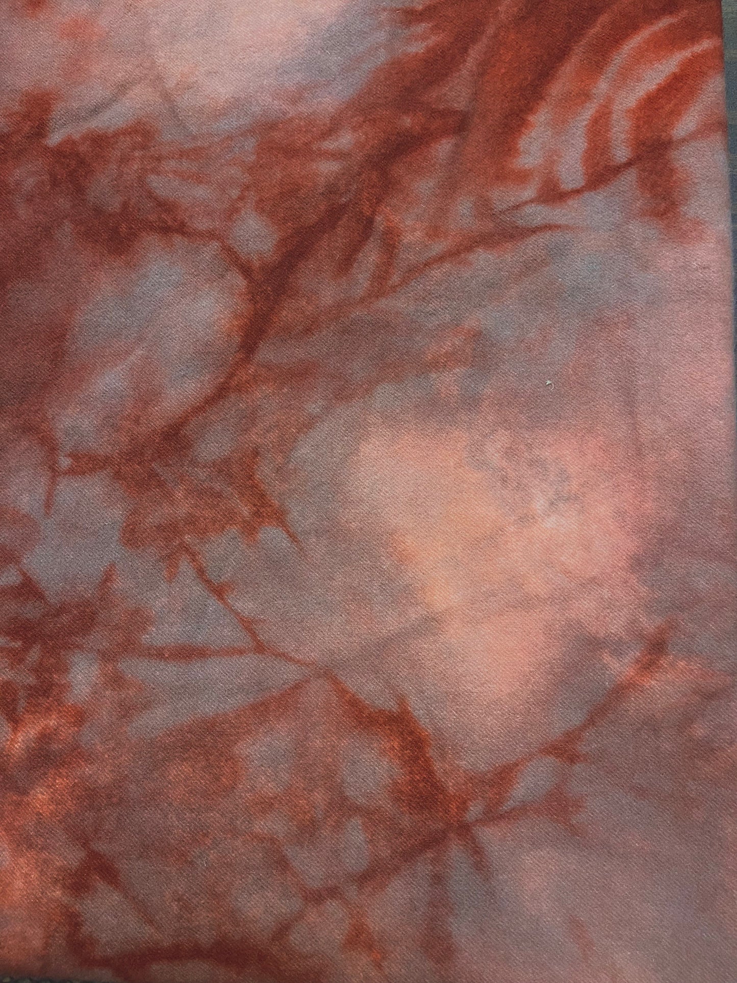 Hand Dyed Wool, RASPBERRY SUNDAE