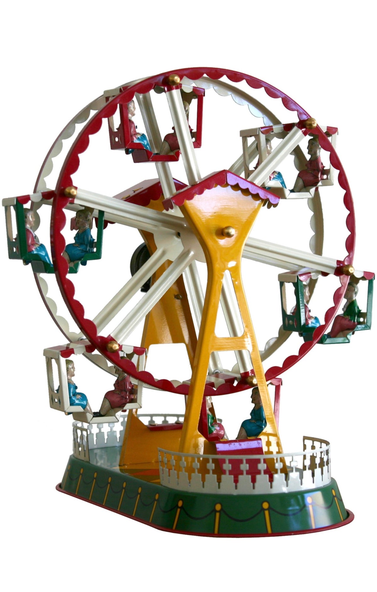 TIN WINDUP TOY, 9”, Ferris Wheel
