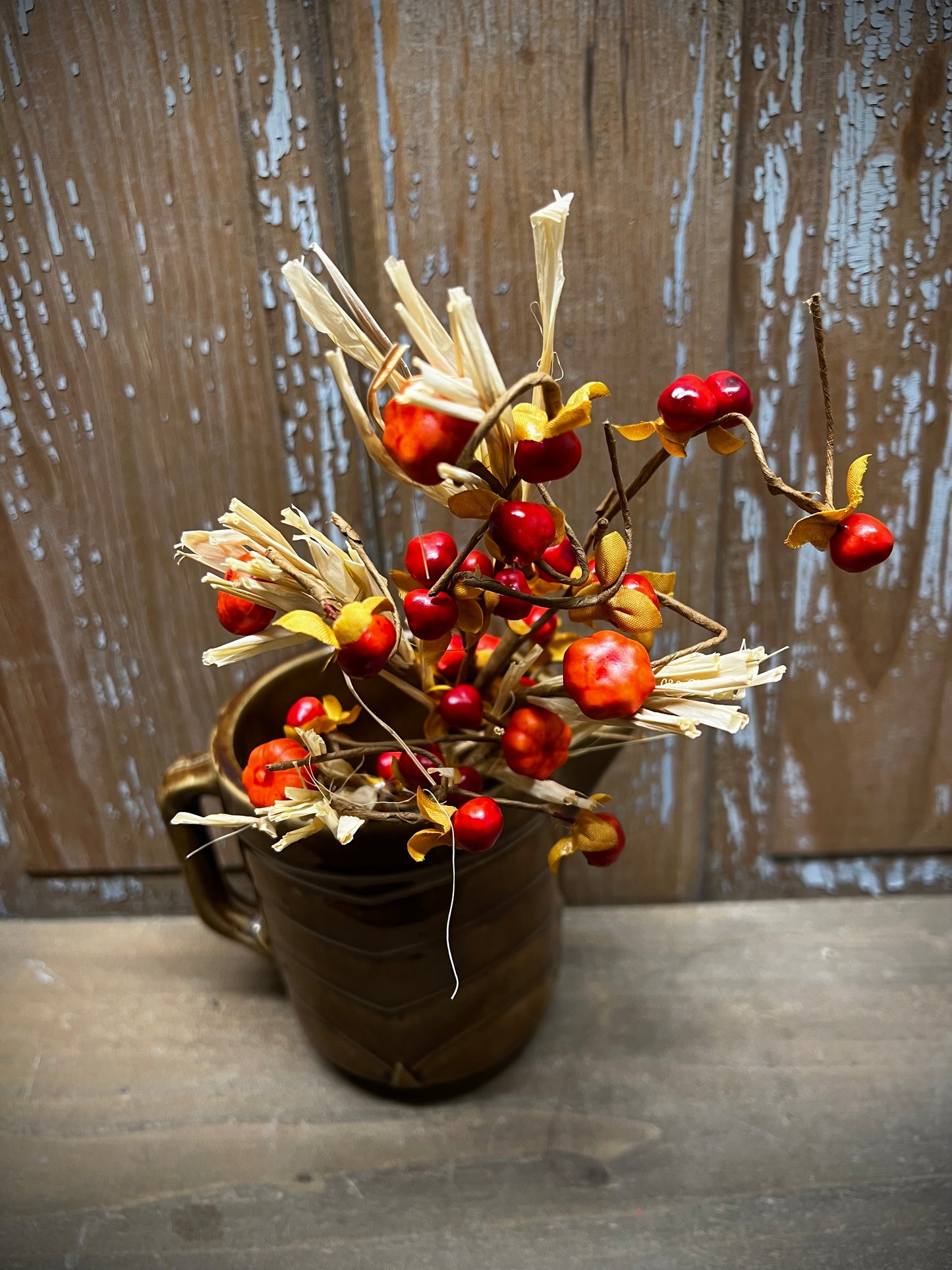 Bush, 14", LAST STRAW PUMPKIN/BERRY