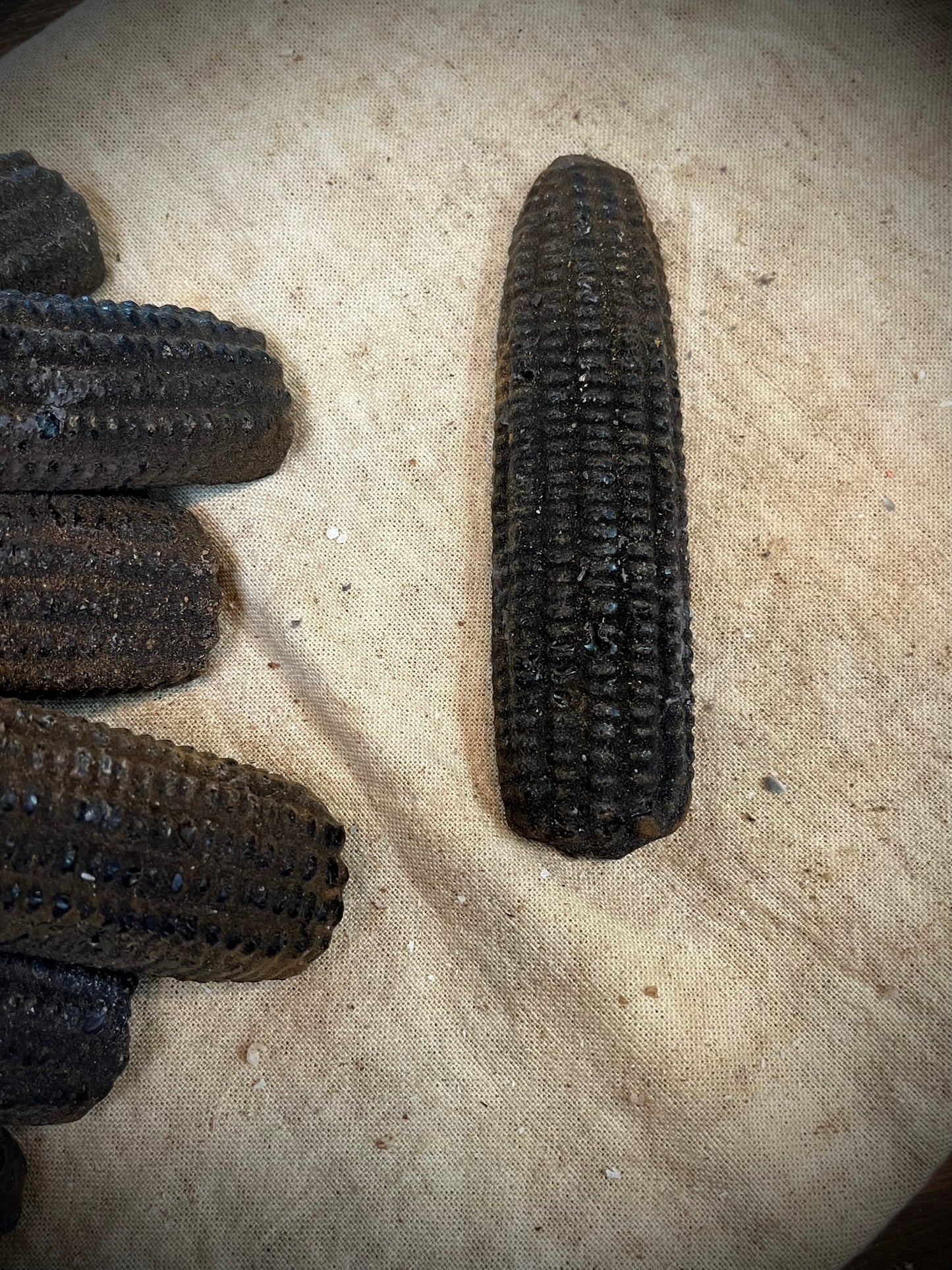 Bowl Filler, Blackened Beeswax, CORN COB