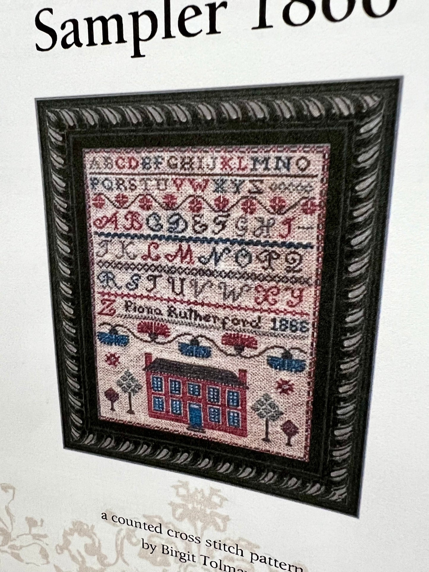 Pattern, FIONA RUTHERFORD 1866 SAMPLER