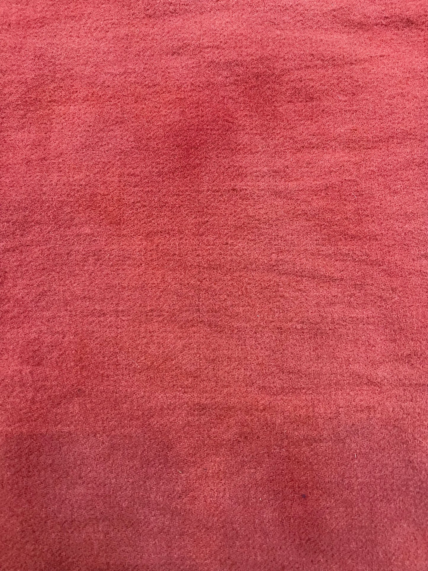 Hand Dyed Wool, Fat Quarter, VINTAGE ROSE