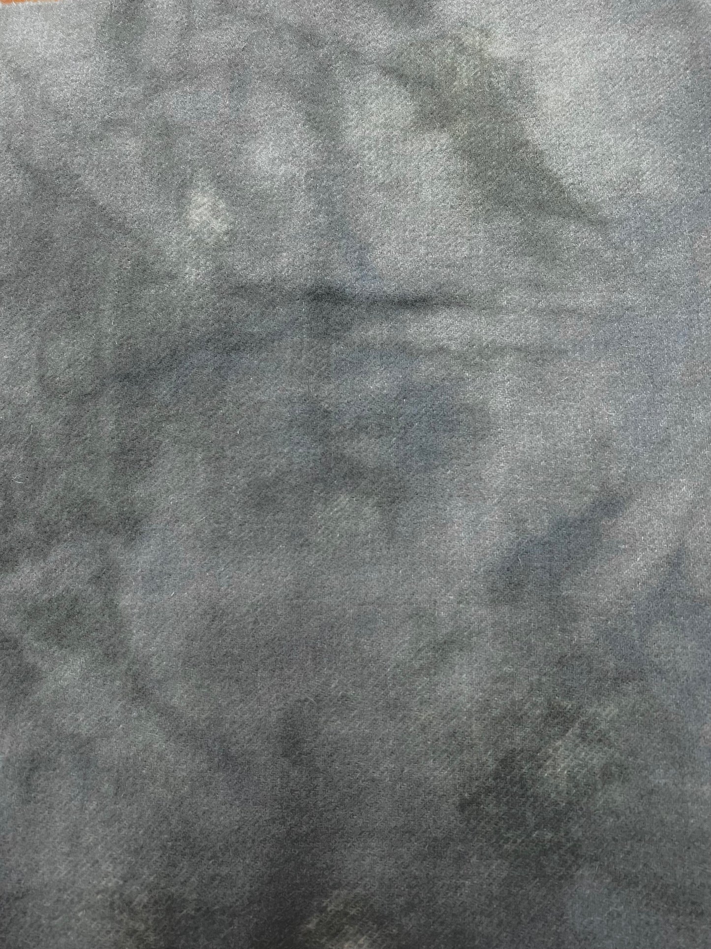 Hand Dyed Wool, 1/2 Yard, STORMY