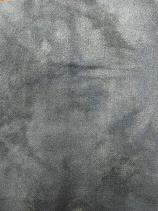 Hand Dyed Wool, 1/2 Yard, STORMY