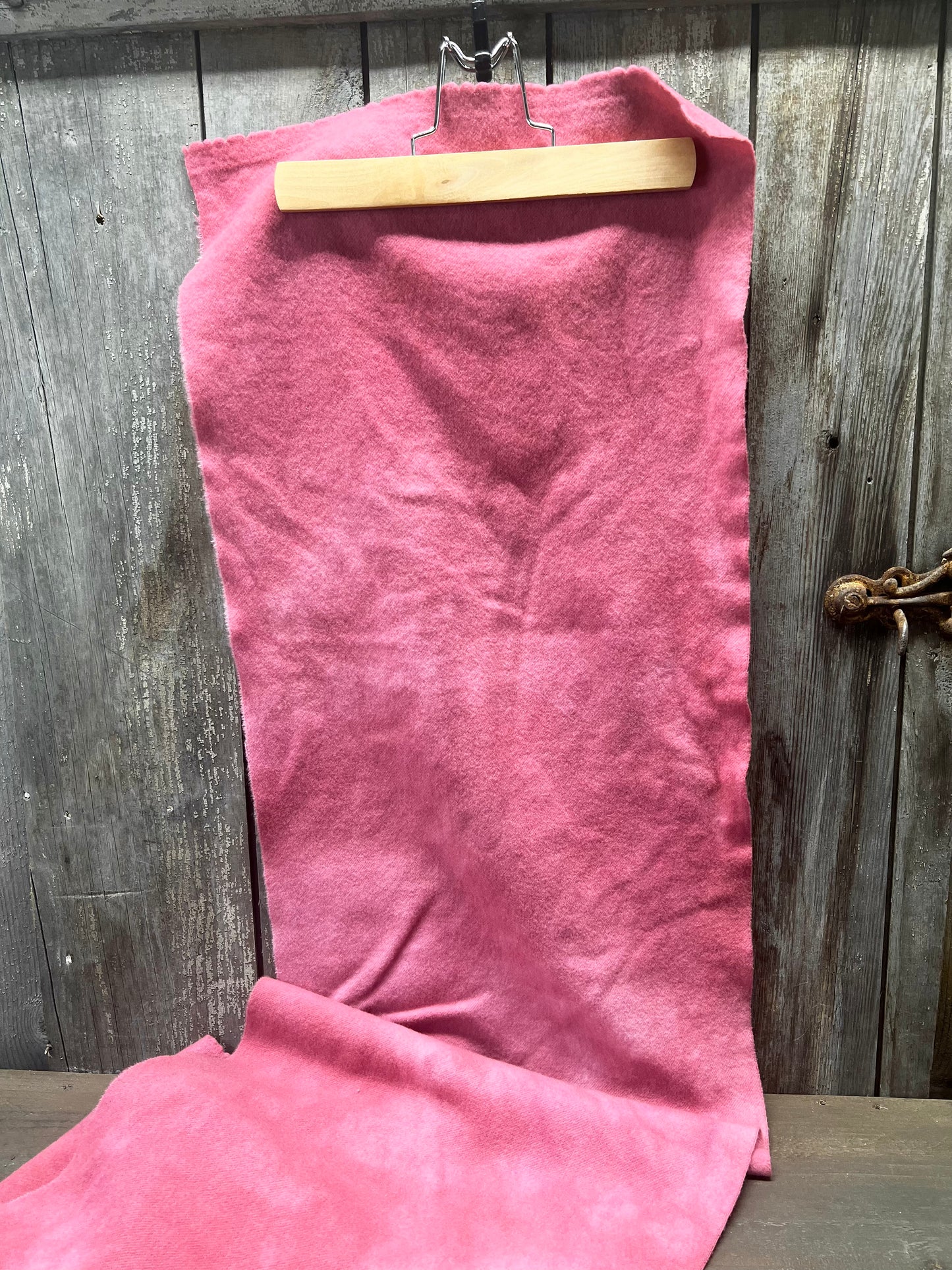 Hand Dyed Wool, BLUSH