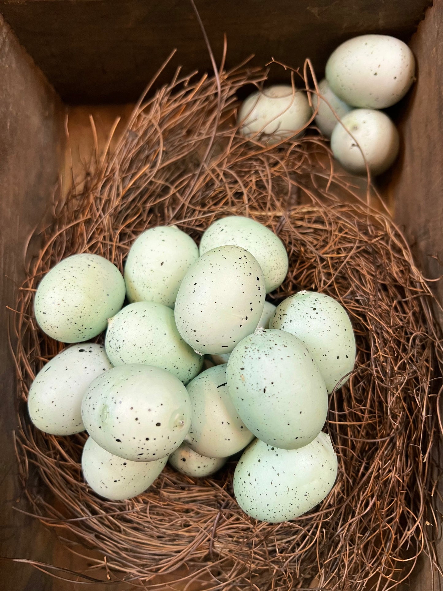 Eggs, Foam, 24 PC. GREEN