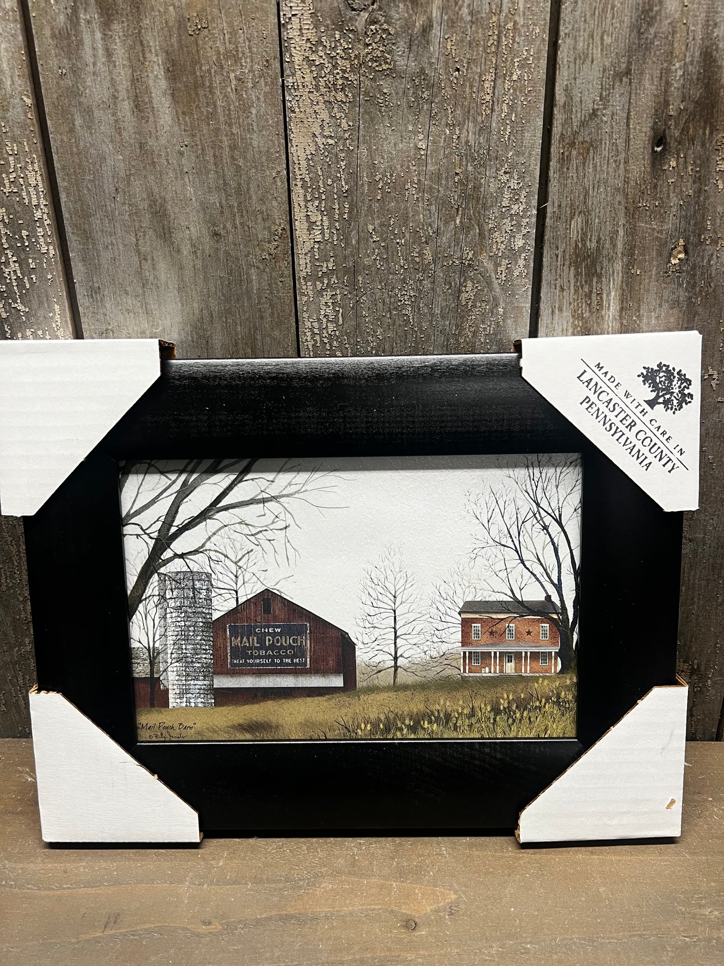 Framed Art, MAIL POUCH BARN