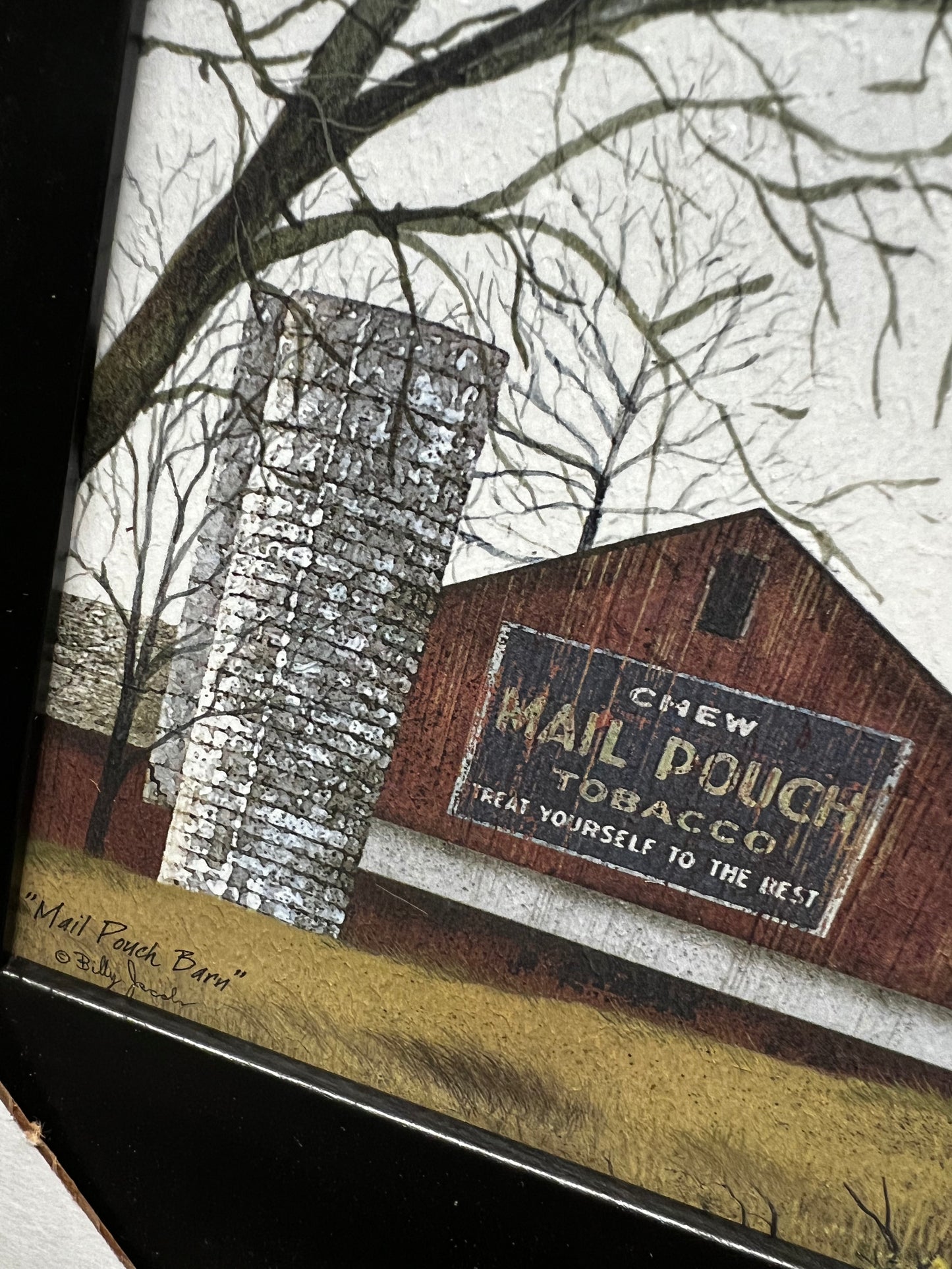Framed Art, MAIL POUCH BARN