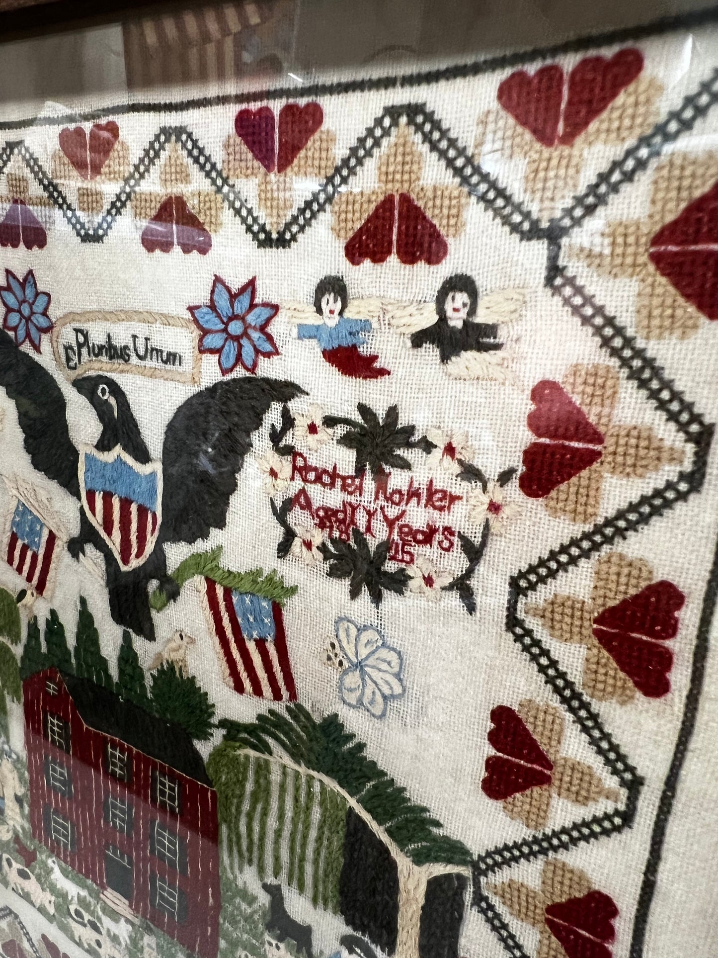 Print on Canvas, Framed, RACHEL KOHLER EMBROIDERY