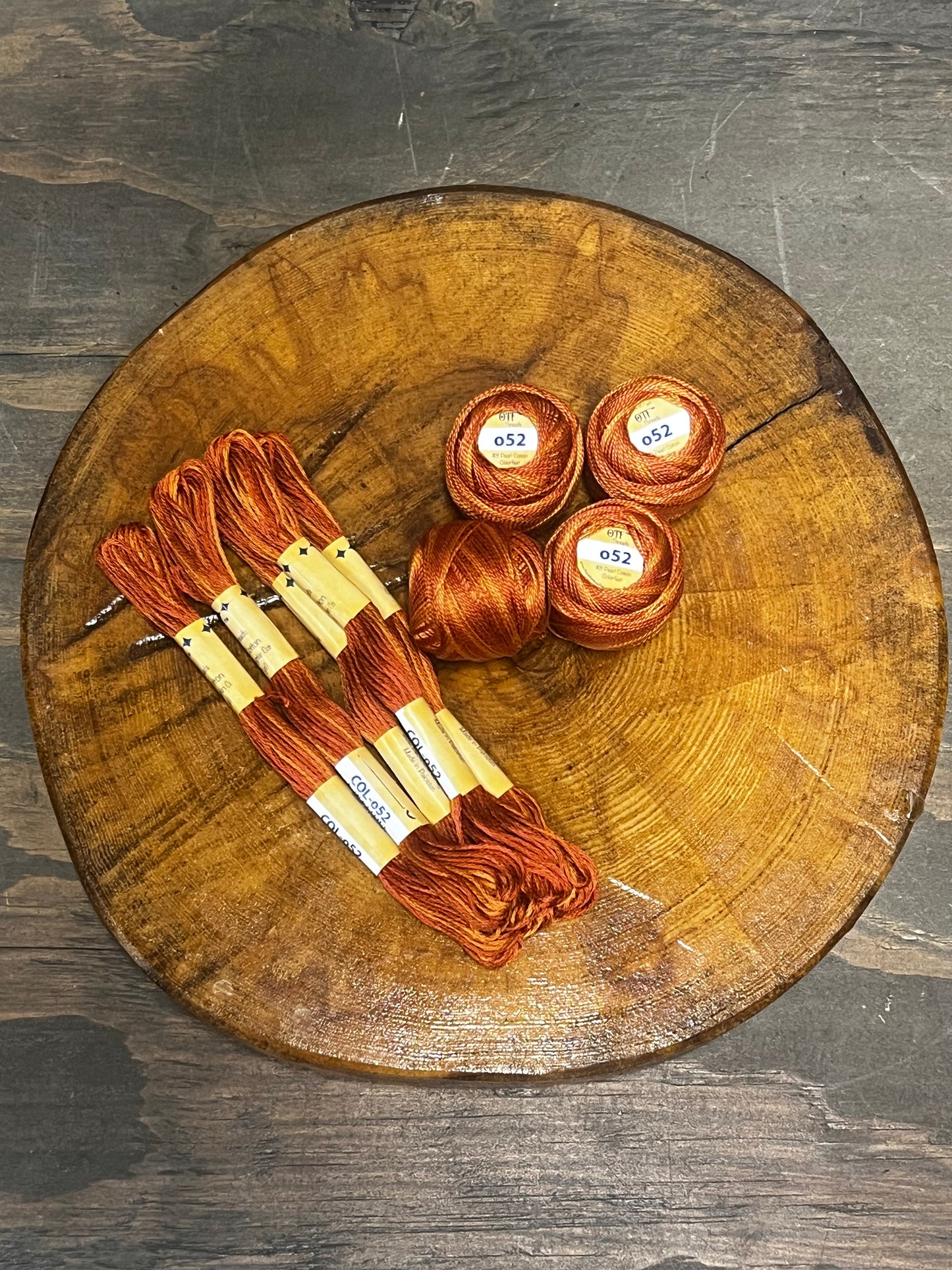 Thread, Old Tattered Flag, AUTUMN ORANGE