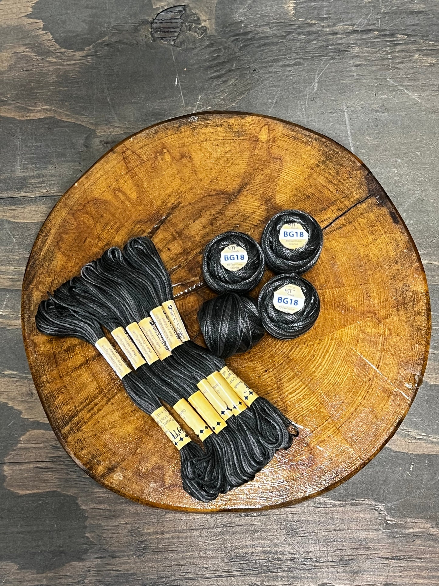 Thread, Old Tattered Flag, WHITCH BLACK