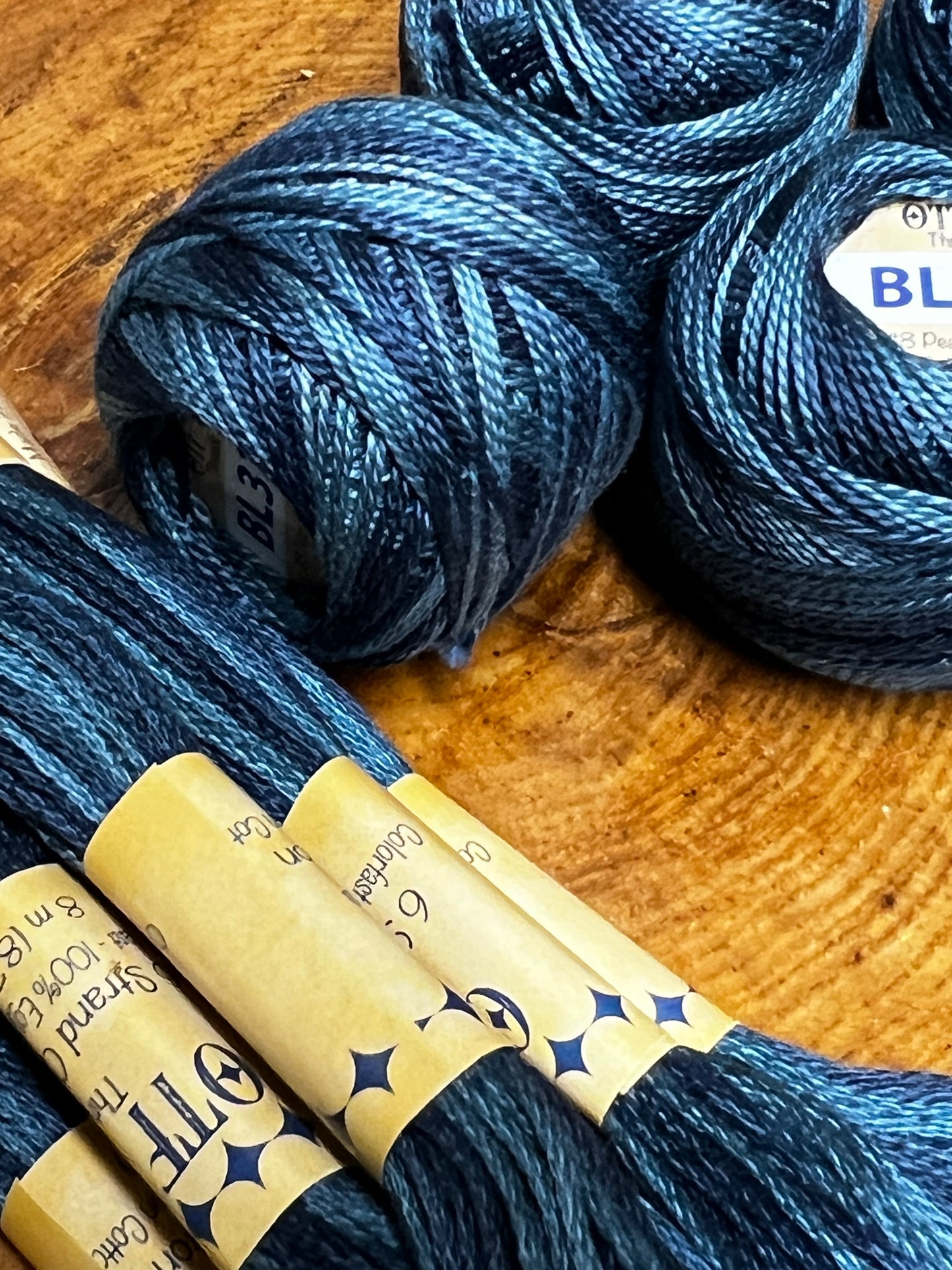 Thread, Old Tattered Flag, CADET BLUE