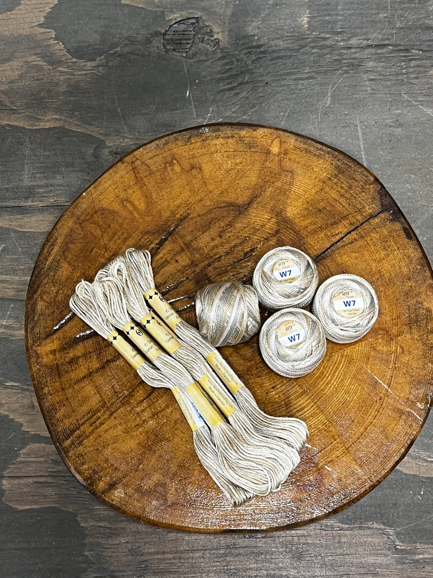 Thread, Old Tattered Flag, FARMHOUSE WHITE