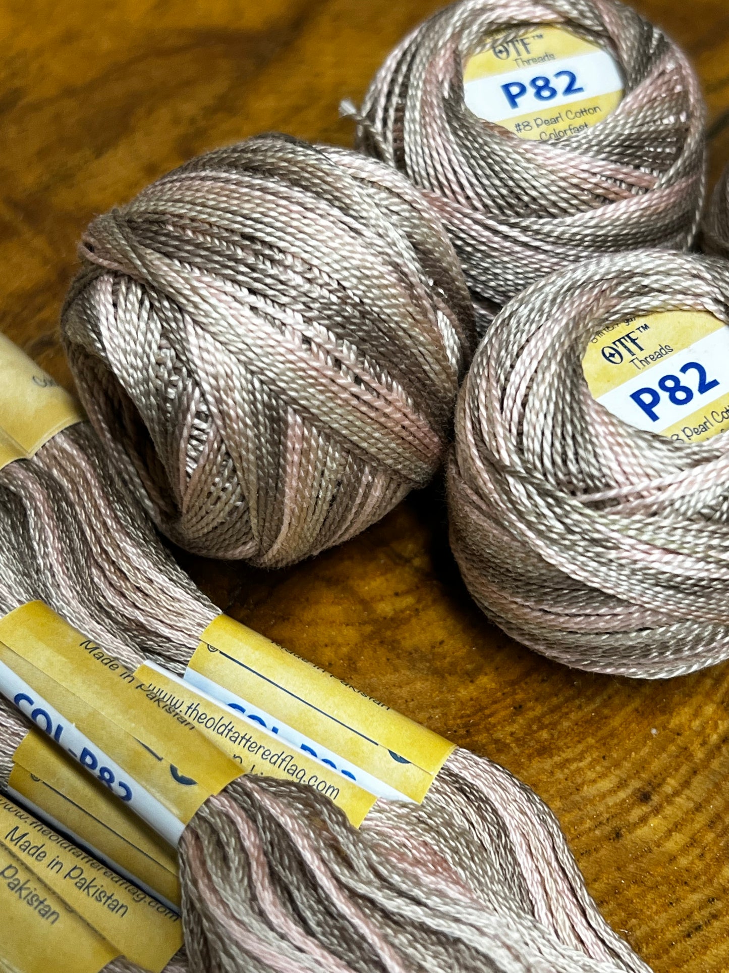 Thread, Old Tattered Flag, MUDDY PINK