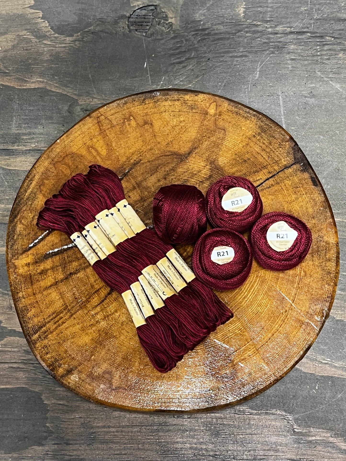 Thread, Old Tattered Flag, TURKEY RED