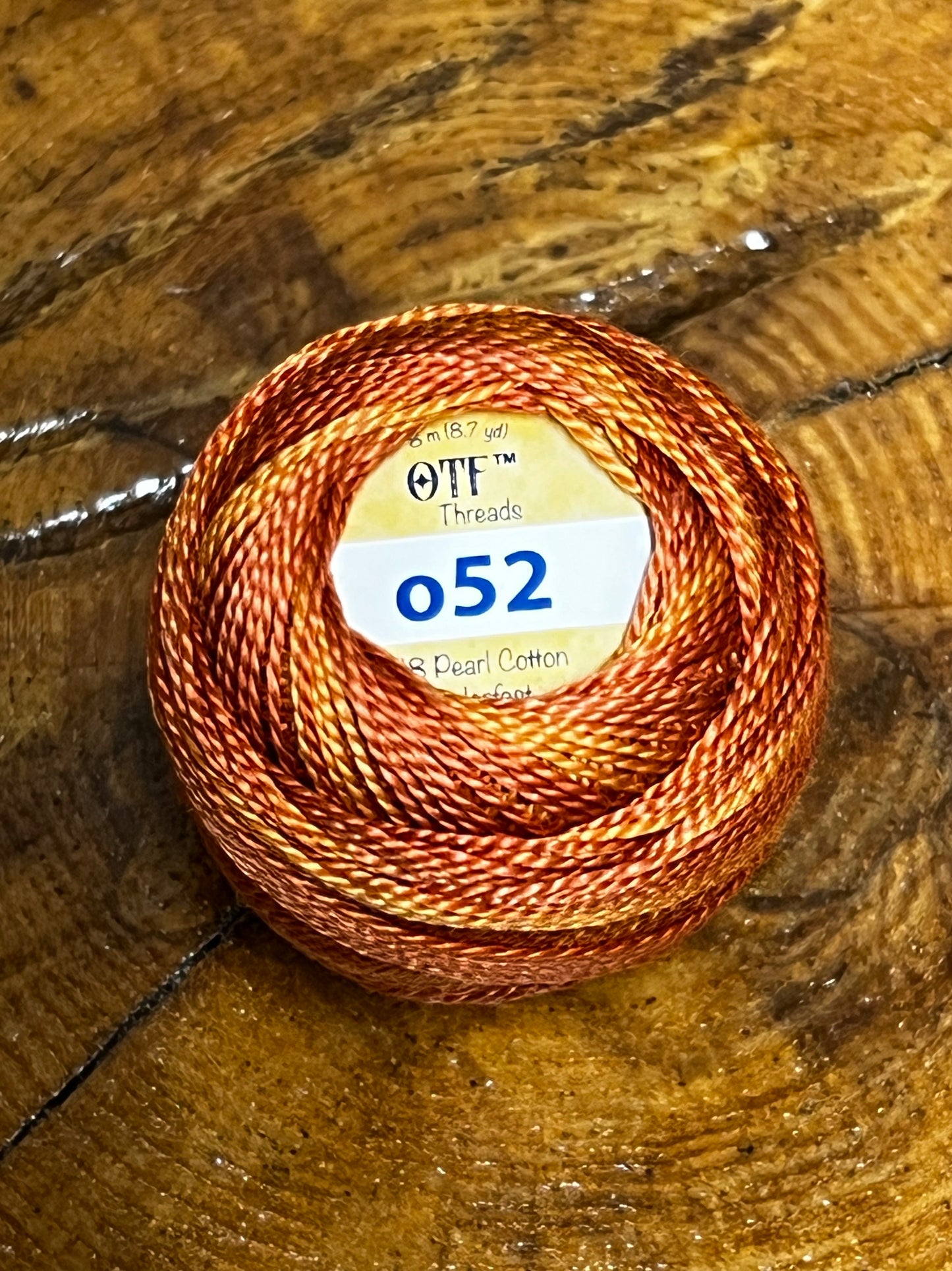 Thread, Old Tattered Flag, AUTUMN ORANGE