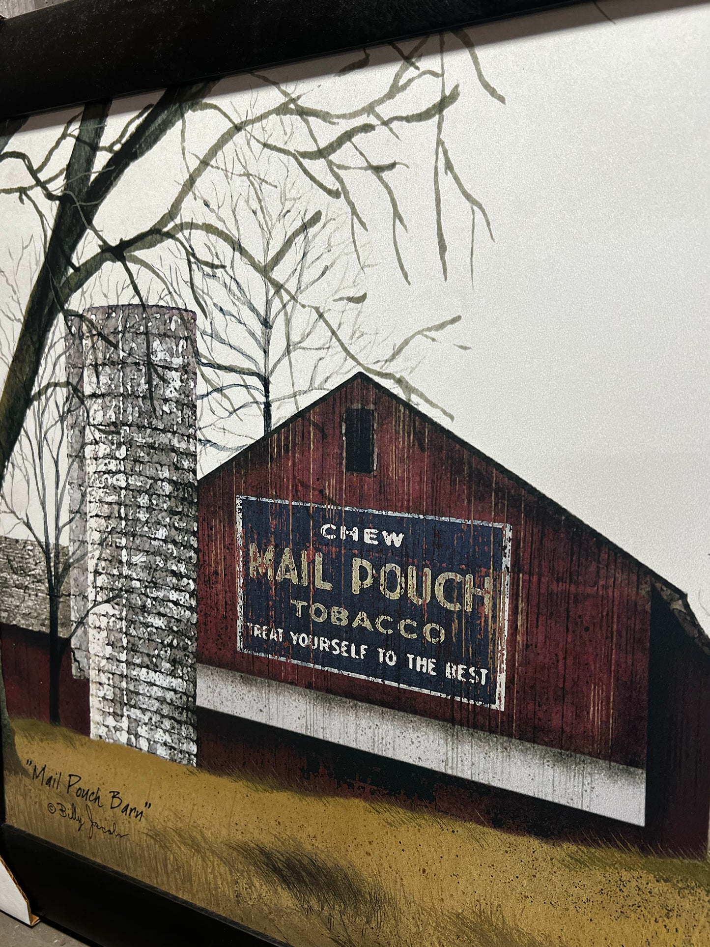 Framed Art, MAIL POUCH BARN