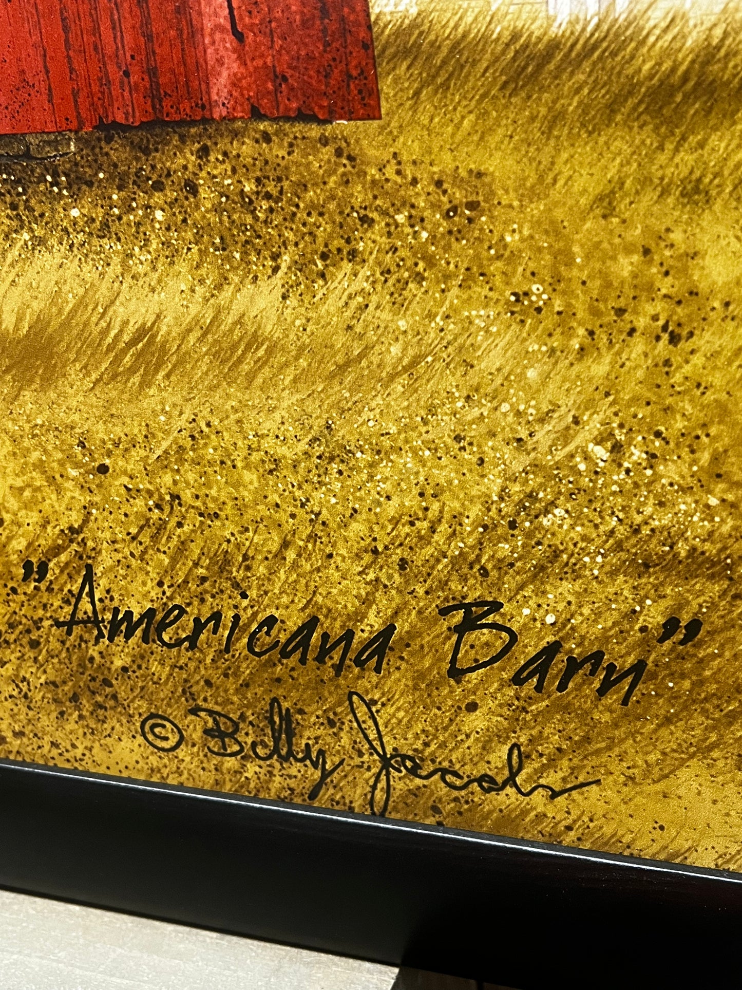 Framed Art, AMERICANA BARN