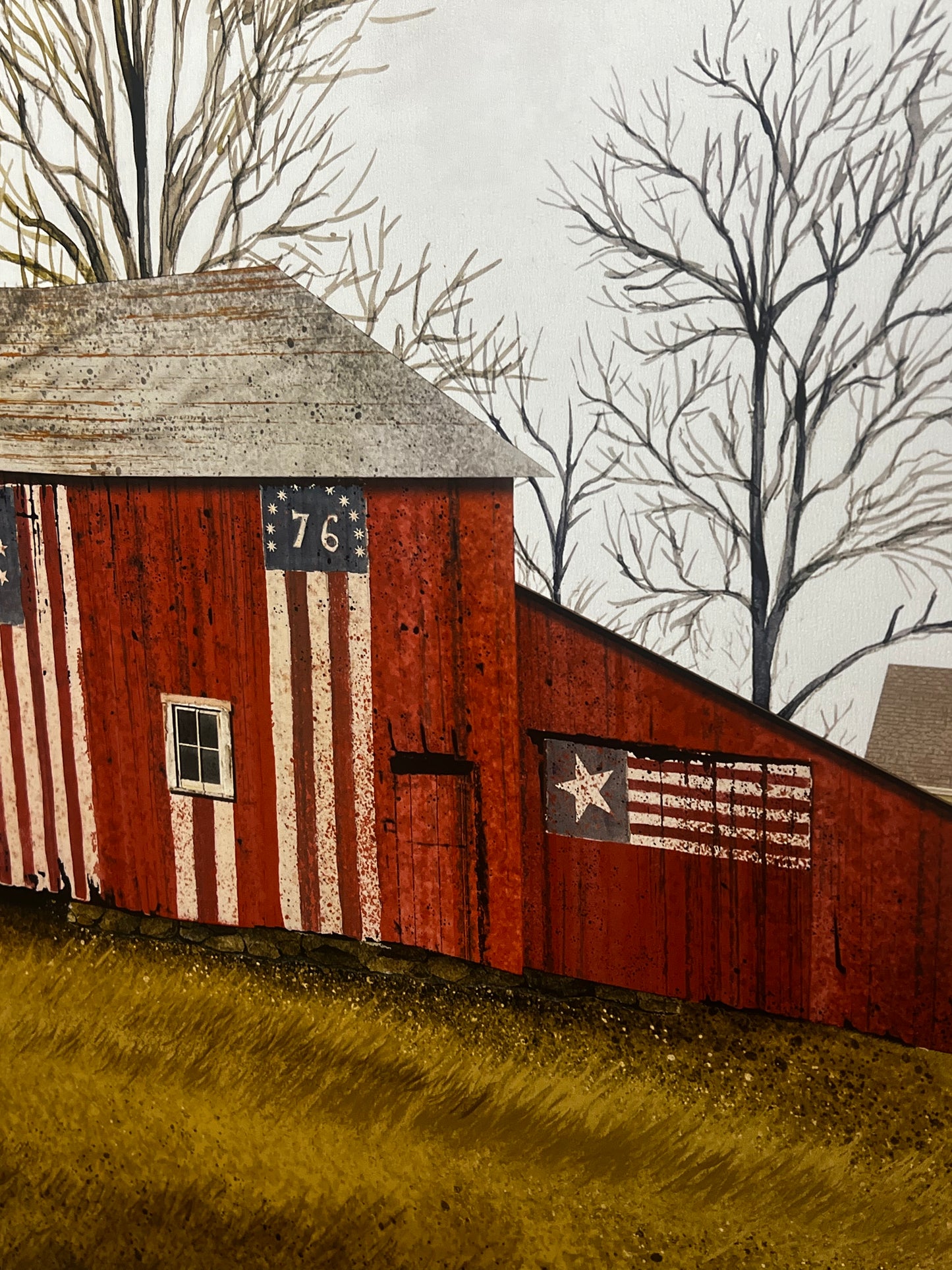 Framed Art, AMERICANA BARN