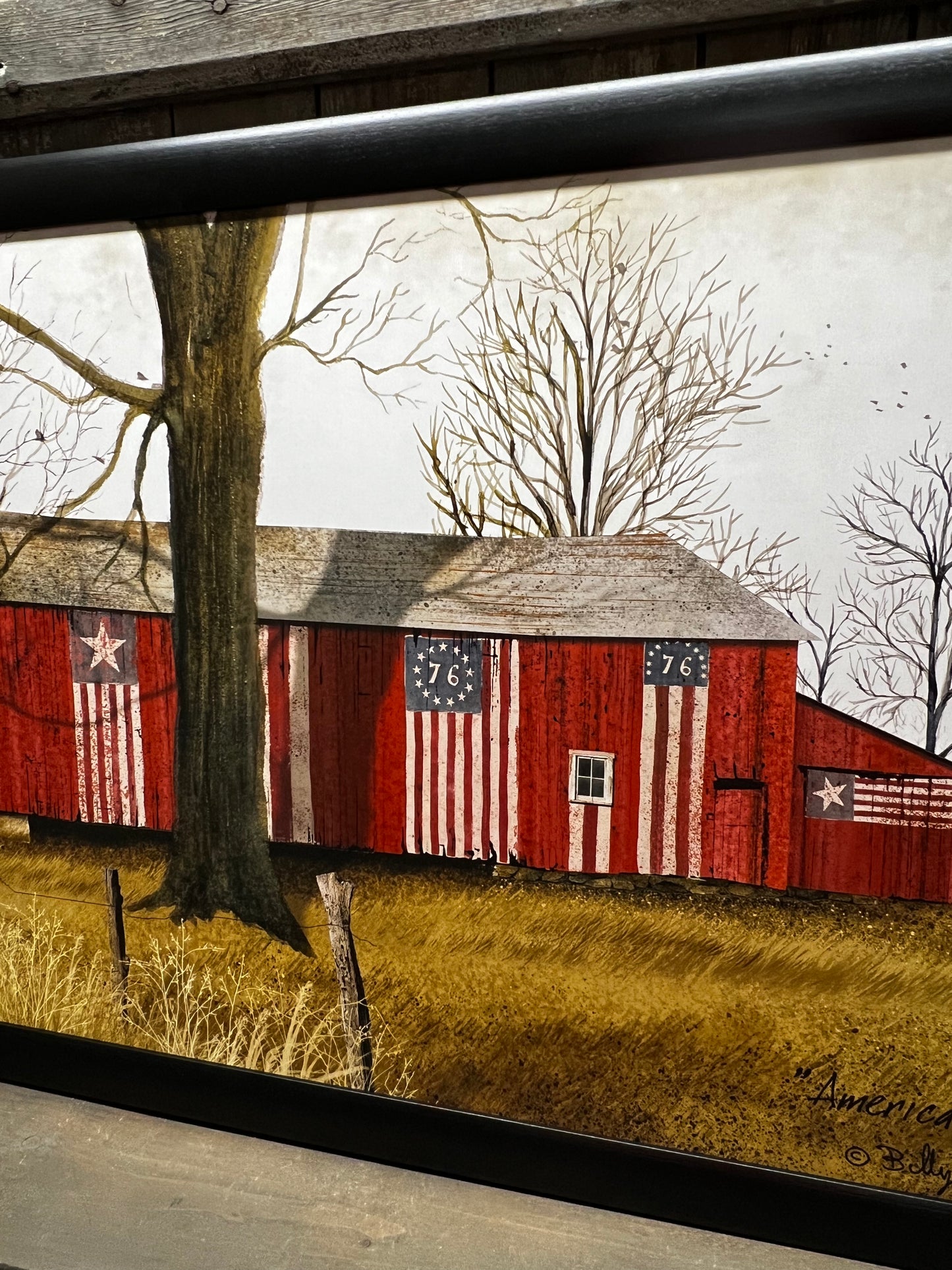 Framed Art, AMERICANA BARN