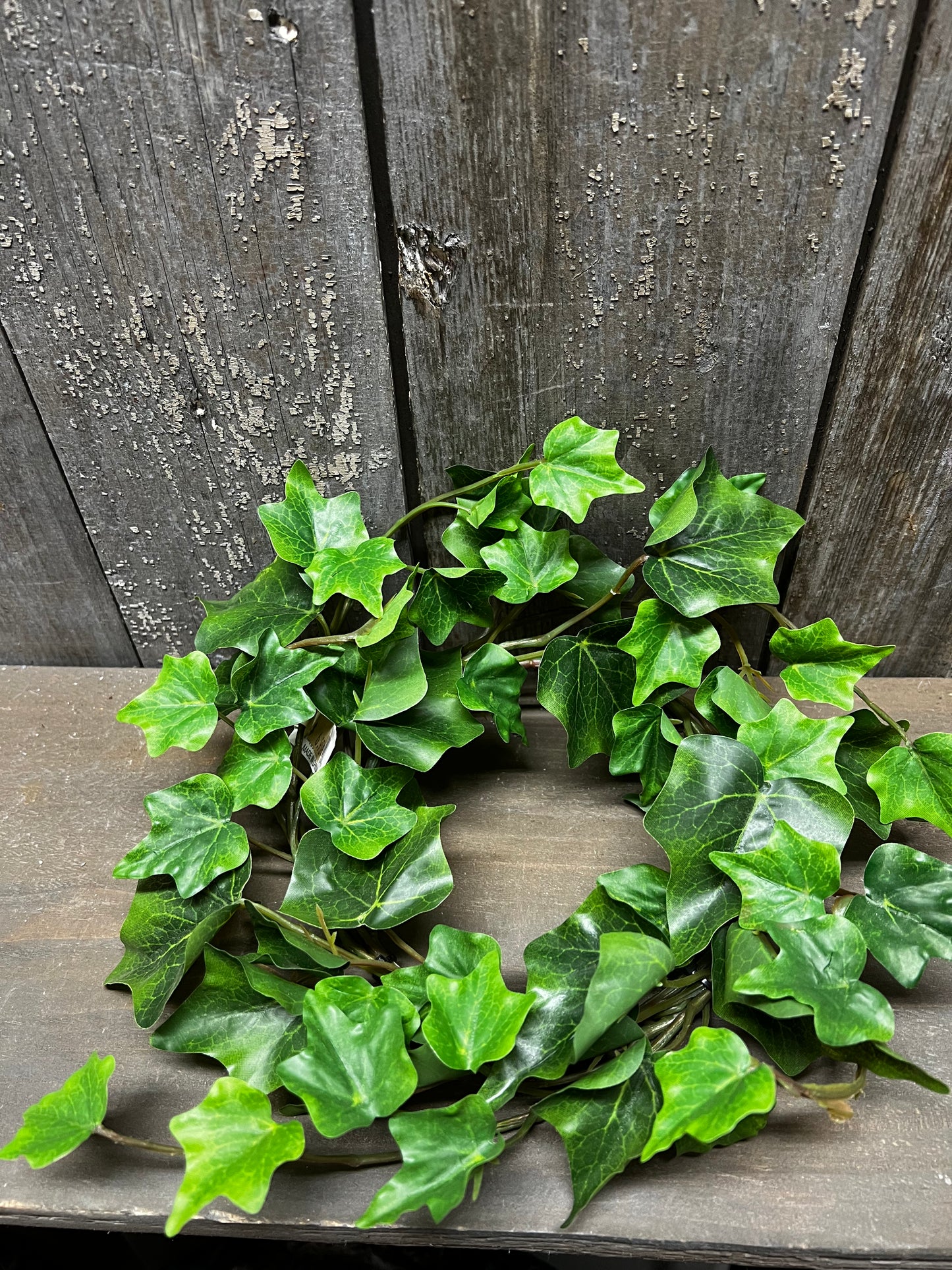 Candle Ring, 4.5", IVY